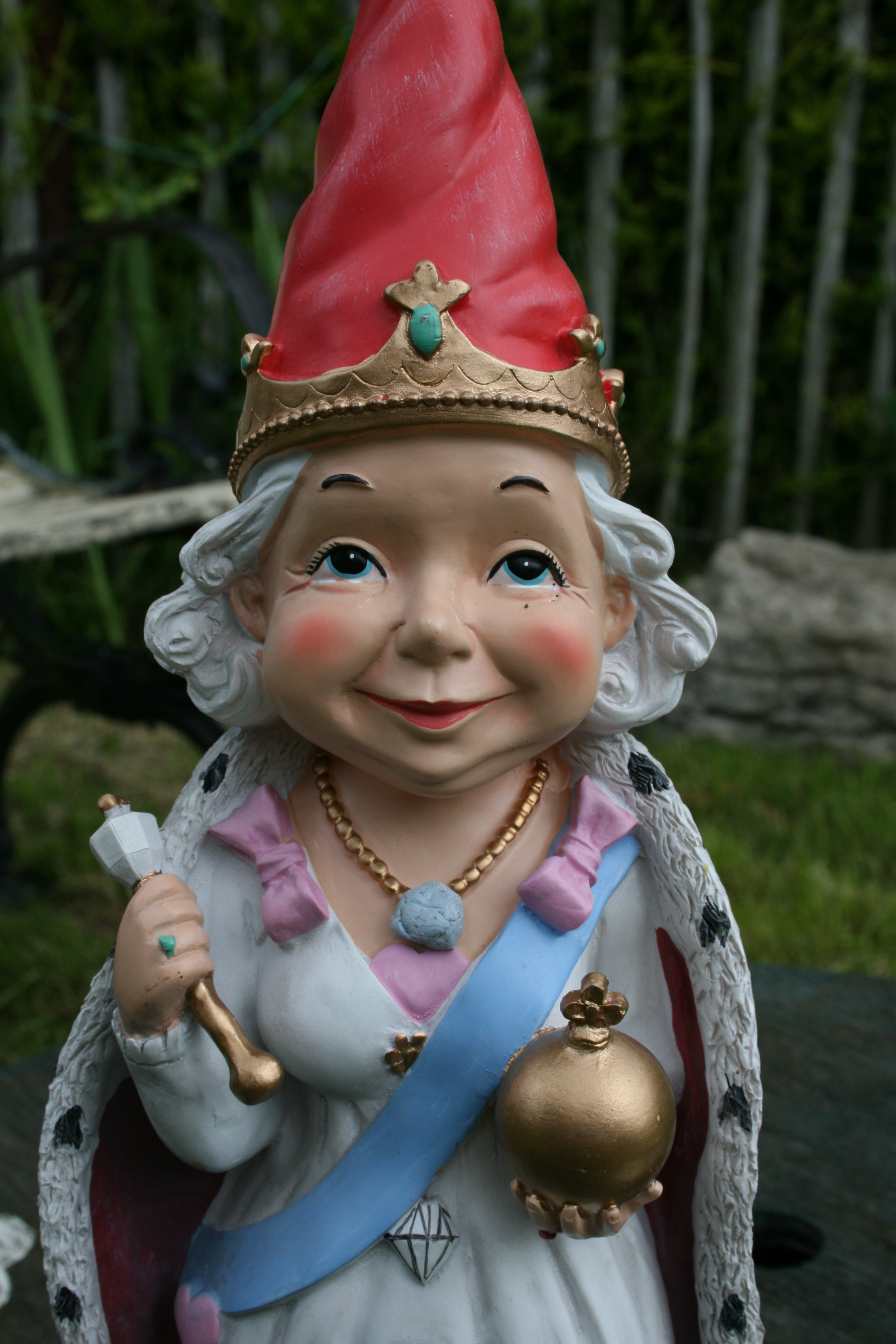 Queen Elizabeth Jubilee Garden Gnome