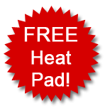 Free heat pad!