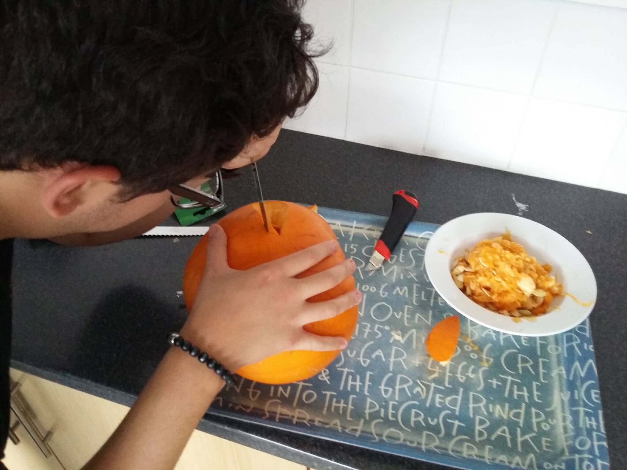 Cutting the Pumpkin